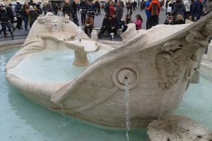 Rome_Barcaccia fountain_Piazza di Spagna