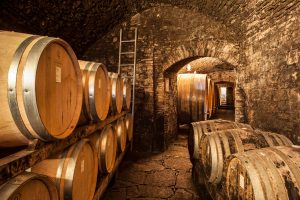 Tuscan wine cellar